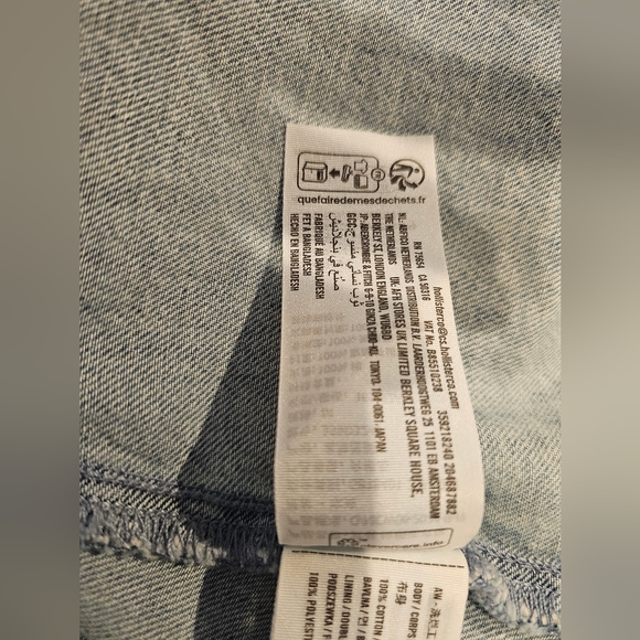 Hollister Denim Square-Neck Dress Size‎ M NWOT - Picture 8 of 9